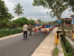 Jaga Keamanan Dan Kenyamanan Masyarakat, Polsek Sikur Kawal Tradisi Nyongkolan