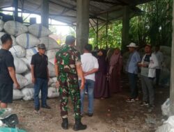 Kades Anyar dan Babinsa Koramil 1606-03/Bayan KLU Belajar Pengolahan Sampah Non Organik Ke Lotim