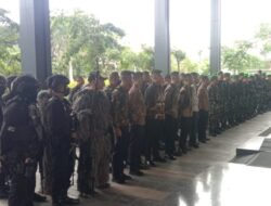 Pabung KLU Pimpin Apel Gelar Pasukan Pengamanan Kunjungan Wapres RI di Lombok