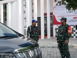 Dandim 1606 Mataram Pastikan Keamanan dan Kenyamanan Kunker Wakil Presiden RI di Lombok Utara