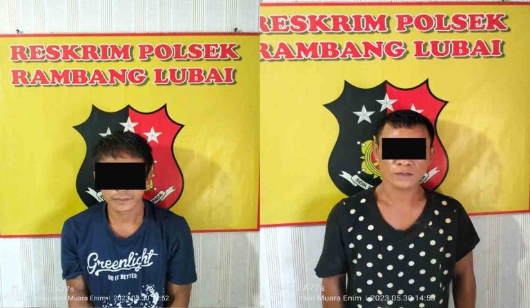 Polsek Rambang Lubai Amankan Dua Warga Desa Aur