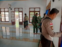 Tingkatkan Hubungan dengan Masyarakat, TNI-Polri Gelar Karya Bhakti di Sejumlah Tempat Ibadah