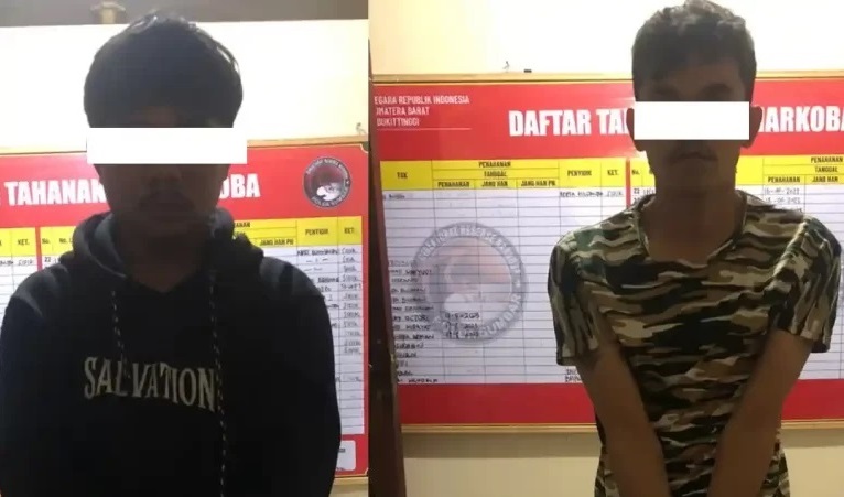 Polisi Gagalkan Pengiriman Ganja Melalui Jasa Pengiriman di Bukittinggi