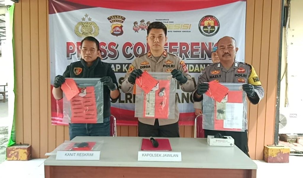 Bhabinkamtibmas Polsek Jawilan Bekuk Pelaku Curanmor di Desa Majasari