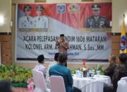 Walikota Mataram Lepas Dandim 1606 Mataram: Sinergi TNI-Polri dan Masyarakat untuk Kota Mataram yang Harmonis dan Aman