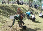 Sinergi TNI-Polri: Acara Penanaman Pohon Serentak di Gunung Jae, Narmada, NTB Dihadiri oleh Kepala Staf Kodim 1606 Mataram