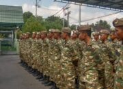 Mengukir Dedikasi dan Keterampilan Militer: Anggota Komcad Diterima dengan Bangga di Makodim 1606 Mataram