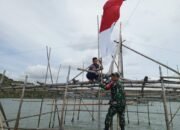 Bendera Merah Putih Berkibar di Keramba: Masyarakat Nelayan Labuan Tereng Rayakan Kemerdekaan dan Kebersamaan HUT RI ke-78