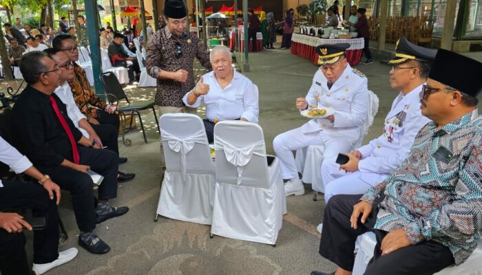 Rum dan Juaini Datangi Rachmat Usai Dilantik jadi Pj Bupati Walikota, Bahas Apa?