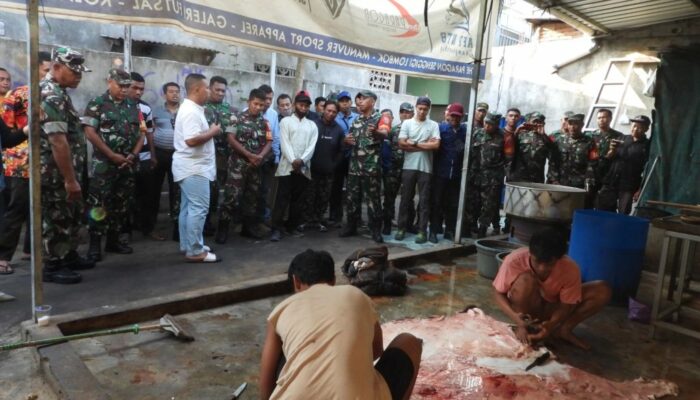 Kodim 1606 Mataram Gandeng Unit Usaha Kerupuk Kulit Seganteng Berikan Pelatihan Kepada Masyarakat