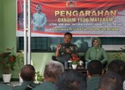 Kunjungan Kerja ke Koramil Narmada dan Gunungsari, Dandim 1606 Mataram Berikan Pesan Inspiratif