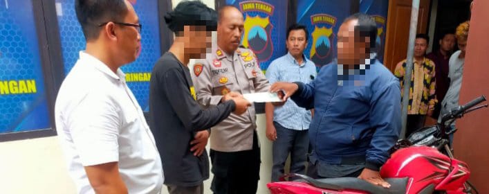 Karyawan KSP di Grobogan Dilaporkan ke Polsek Ngaringan karena Menggadaikan Sepeda Motor Milik Koperasi