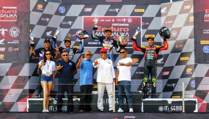Hasil Putaran Terakhir Kejuaraan Nasional Balap Motor Sportbike Pertamina Enduro Mandalika Racing Series 2023