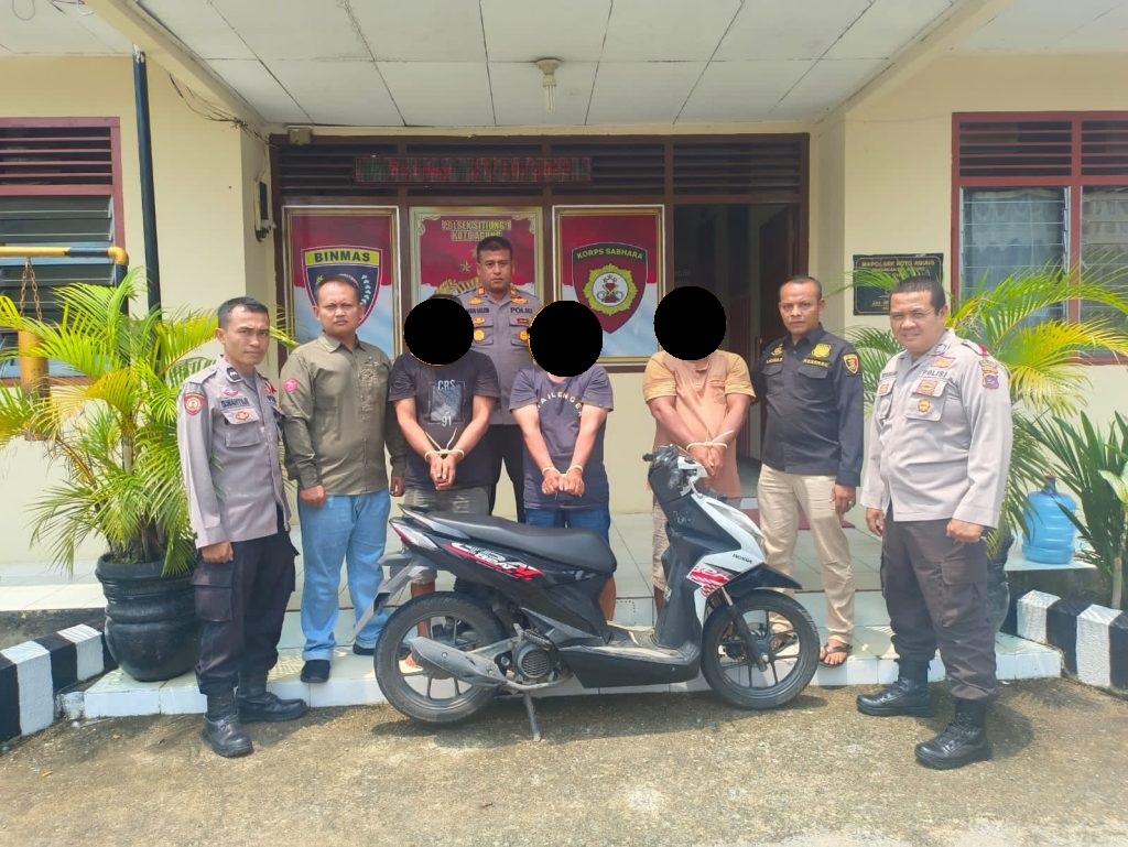 Polisi Tangkap Tiga Pria Spesialis Pelaku Penggelapan Kendaraan di Dharmasraya