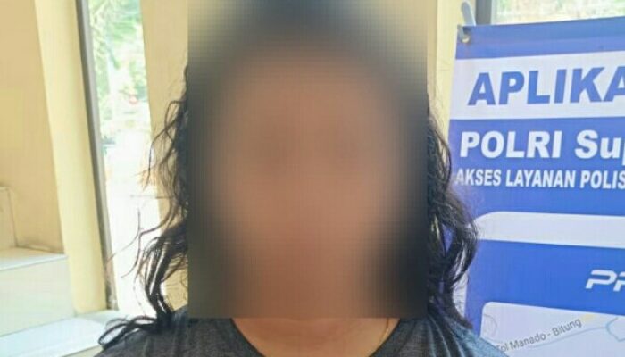 Remaja Perempuan di Bitung Ditangkap Polisi karena Aniaya Pria dengan Senjata Tajam