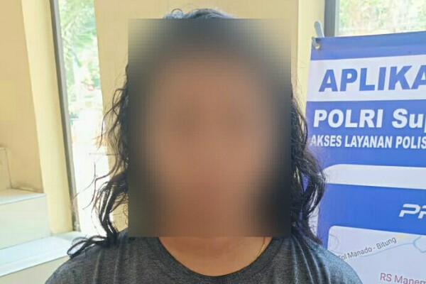 Remaja Perempuan di Bitung Ditangkap Polisi karena Aniaya Pria dengan Senjata Tajam