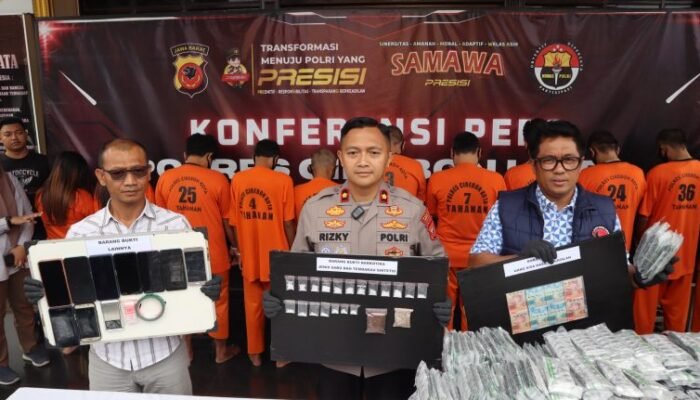 Satuan Reserse Narkoba Polres Cirebon Kota Berhasil Menangkap 12 Pengedar Narkotika