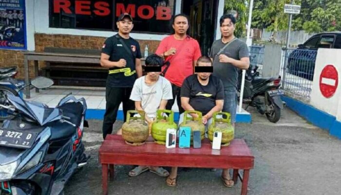 Tim Resmob Polres Kotamobagu Berhasil Menangkap Pelaku Pencurian