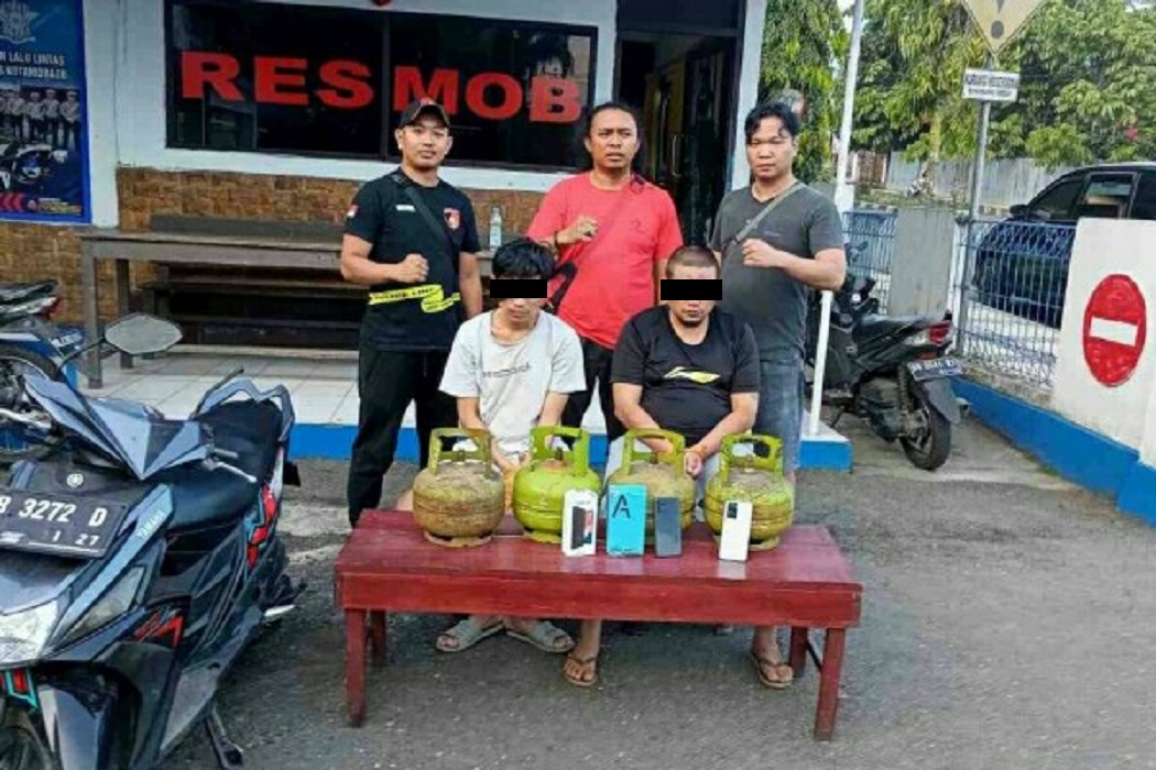 Tim Resmob Polres Kotamobagu Berhasil Menangkap Pelaku Pencurian