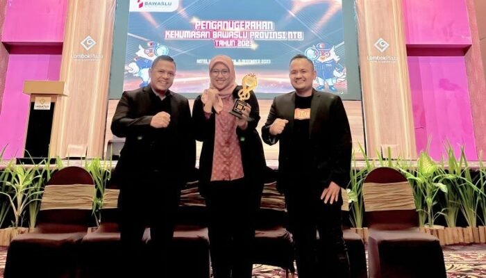 Bawaslu Mataram Juara 3 Pengelolaan Medsos Terbaik se NTB