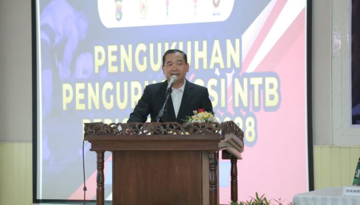 Ini Pesan Kapolda NTB Usai Dipilih Jadi Ketum Gulat NTB 2024-2028