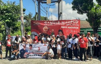 Ganjar Mahfud Dapat Dukungan Insan Pariwisata Lombok