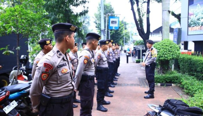 Kawal Sidang PHPU, Ribuan Polisi Disiagakan di Mahkamah Konstitusi