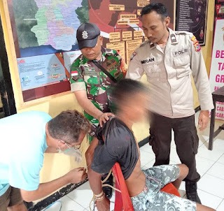 Polsek Lamba Leda Utara dan Polres Manggarai Timur Amankan ODGJ Pembunuhan