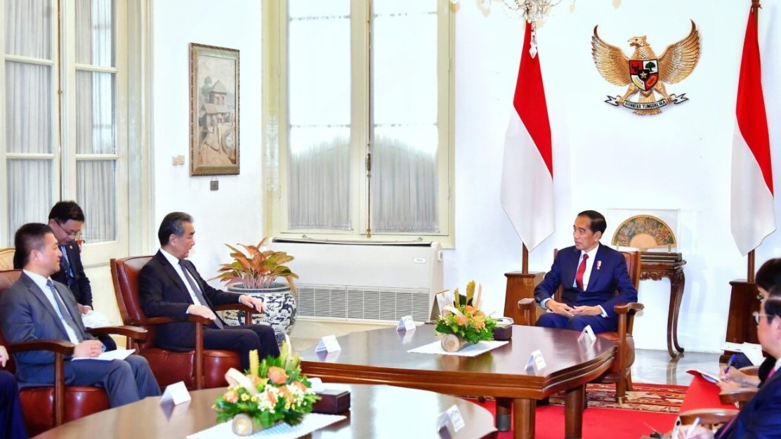 Fokus Pertemuan Presiden Jokowi dengan Menlu Wang Yi