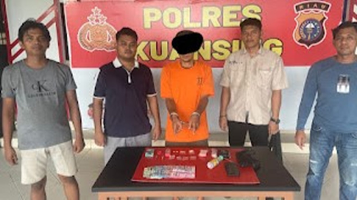 Satres Narkoba Polres Kuansing Ungkap Jaringan Narkoba Antar Desa