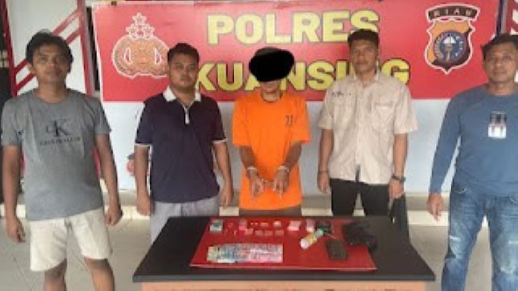 Tim Mata Elang Polres Kuansing Gagalkan Transaksi Narkoba