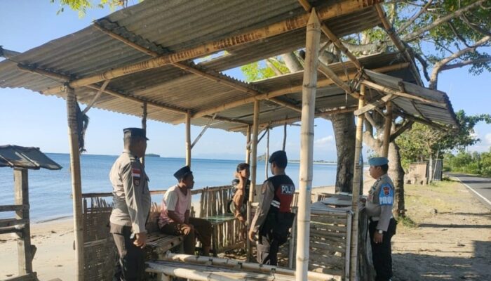 Polsek Sekotong Jaga Kondusifitas Wilayah Jelang World Water Forum, Boatman Diminta Laporkan Aktivitas Mencurigakan