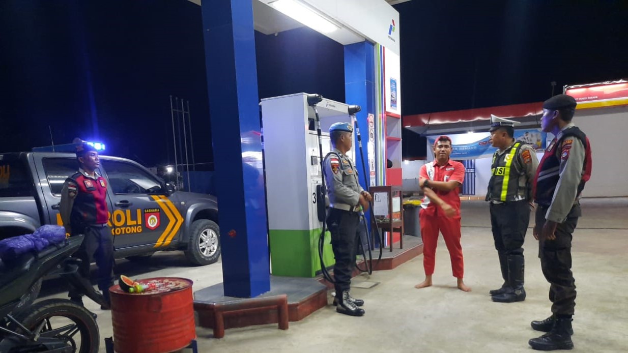 Polsek Sekotong Gelar Patroli KRYD Malam