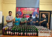 Sat Narkoba Polres Bima Kota Polda NTB Gelar Razia Minuman Keras