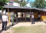 Persiapan Lomba Desa, Polsek Monta dan Forkopimcam Monta Laksanakan Gotong Royong di  Desa Sondo