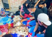 Polsek Praya Datangi TKP Peristiwa Korban Tenggelam Di Aliran Sungai.