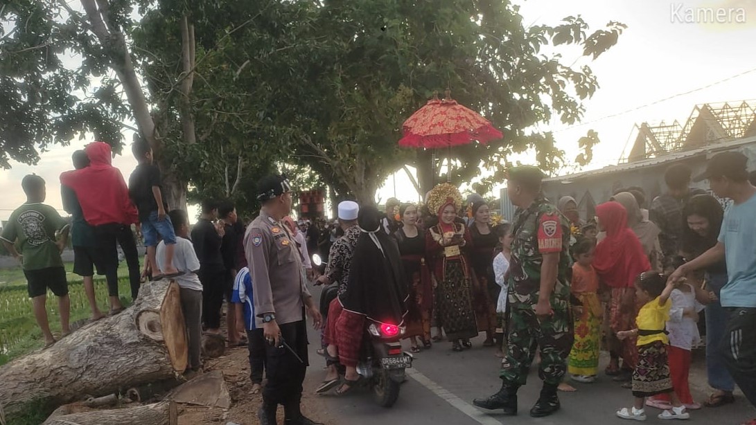 Gendang Beleq Meriahkan Tradisi Nyongkolan di Lombok Bara