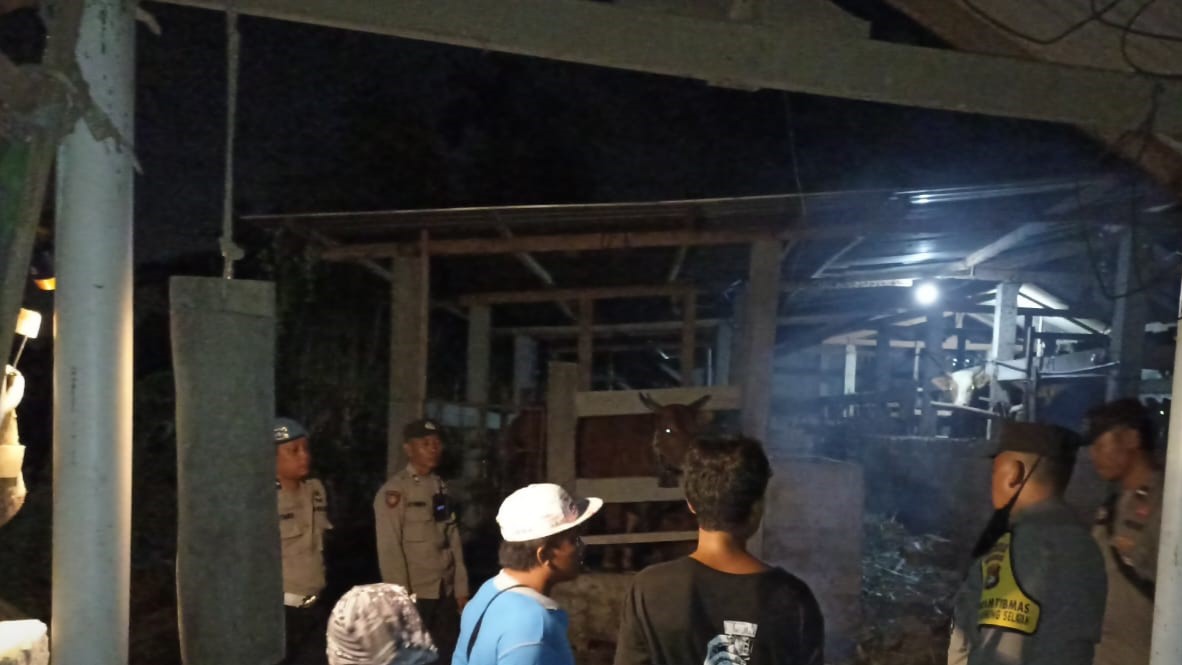 Patroli Intensif Polsek Gerung Jaga Keamanan