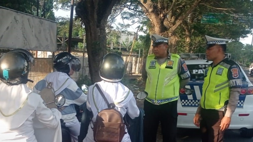 Polres Lombok Barat Giat Patroli dan Pengamanan Lalu Lintas