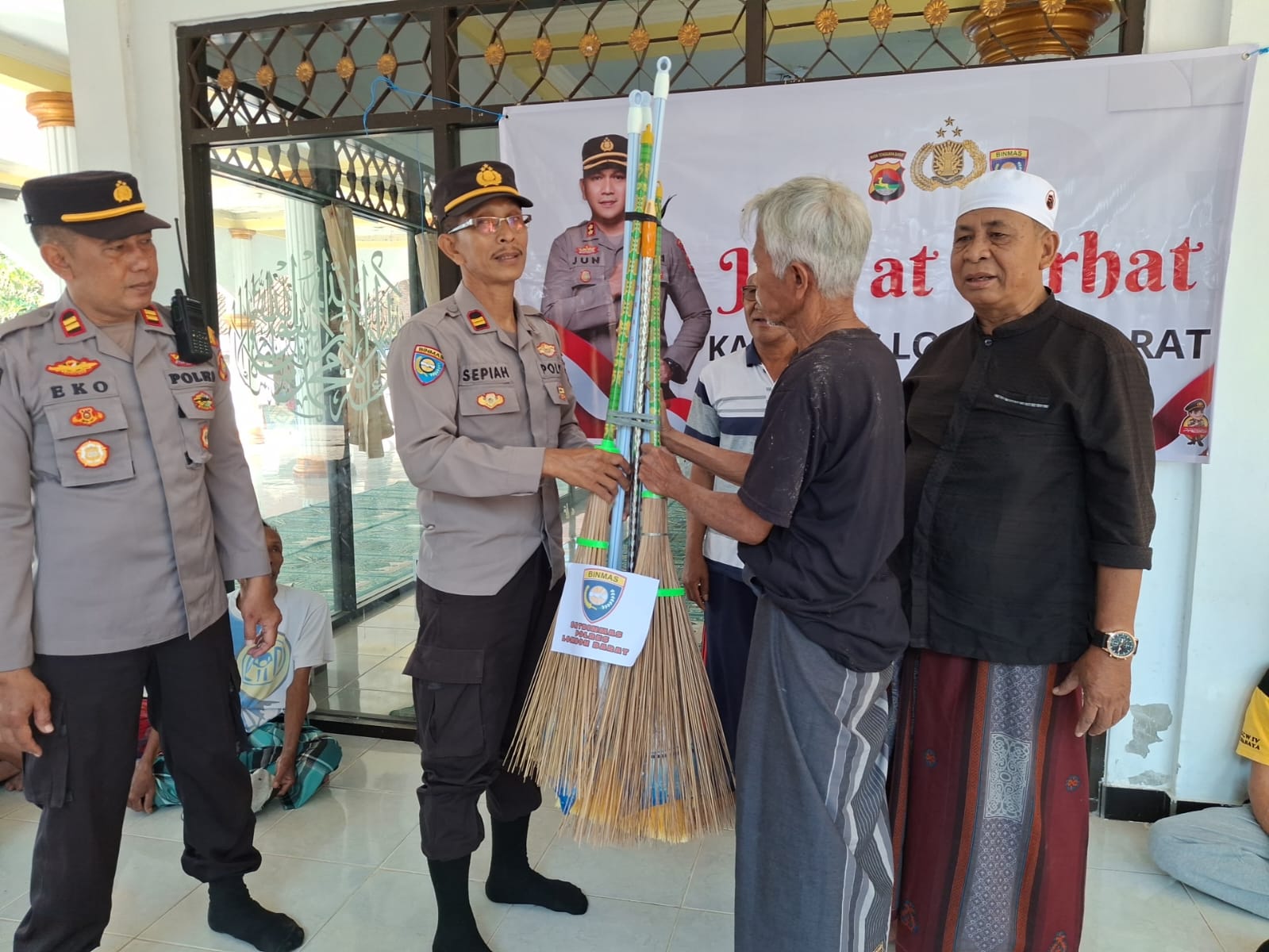 Polres Lombok Barat Serap Aspirasi Warga Tongkek Kuripan