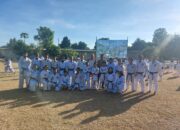 96 Karateka INKANAS Binaan Polres Sumbawa Barat Ikuti UKT