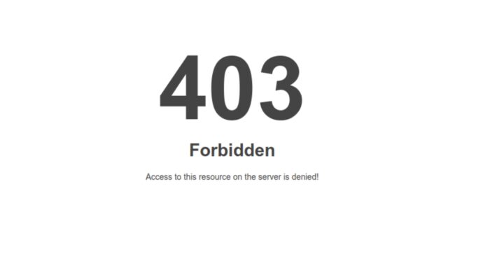 Akses Ditolak? Cara Mengatasi Error 403 Forbidden