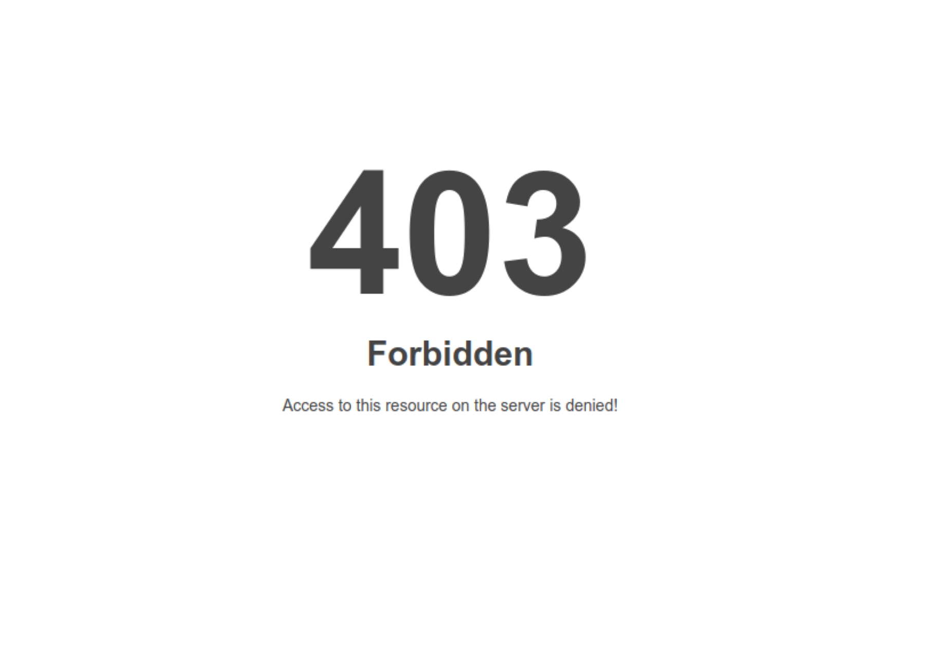 Akses Ditolak, Cara Mengatasi Error 403 Forbidden