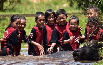 Liburan Seru Sambil Belajar di Kampoeng Wisata Cinangneng