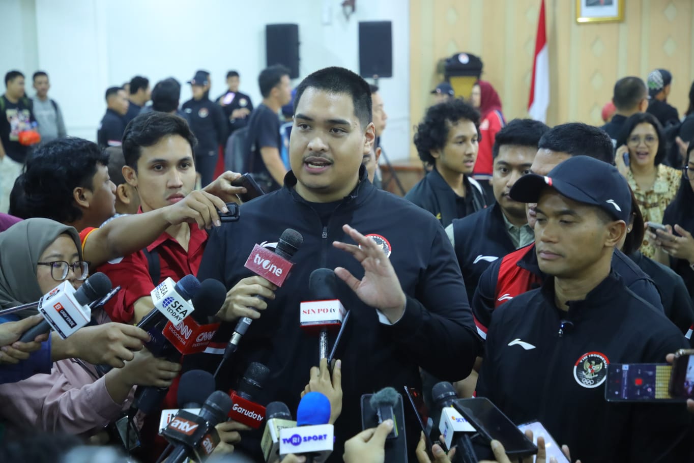 Olimpiade 2024, Menpora Dito Optimis