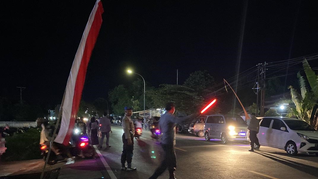 Patroli KRYD Polsek Lembar Tingkatkan Keamanan Wilayah Lombok Barat