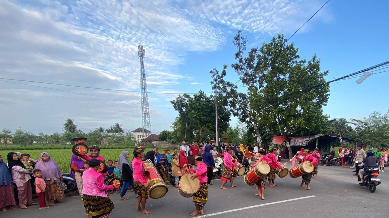 Polsek Kediri Kawal Nyongkolan, Lestarikan Budaya Lombok Barat