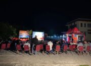 Polres Bima Gelar Nobar Wayang Kulit dalam Rangka HUT Bhayangkara ke-78 Tahun 2024