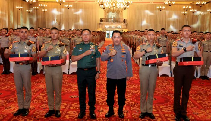 Inilah Pesan Kapolri dan Panglima TNI kepada Capaja TNI-Polri