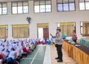 Sat Binmas Polres Bima Kota Sosialisasi Keamanan dan Ketertiban di SMAN 1 KOTA BIMA dalam Rangka MPLS